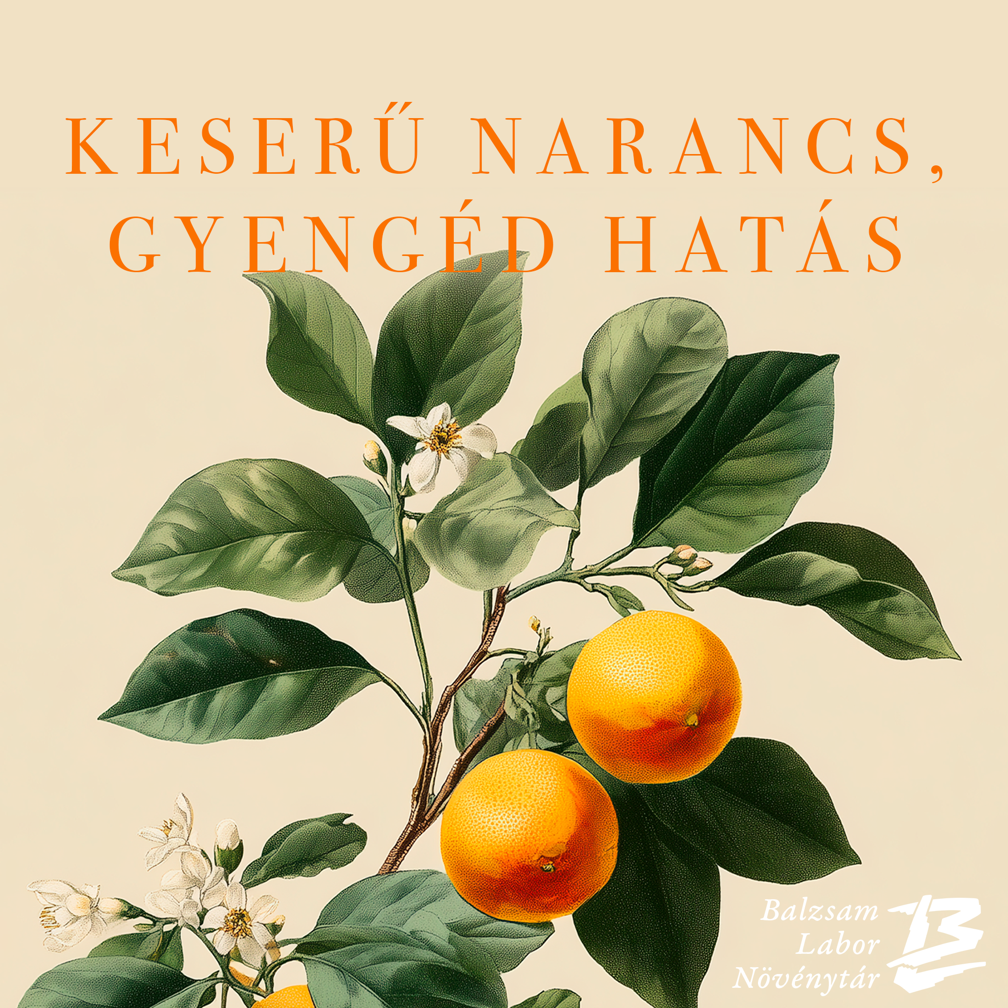 Keserű narancs a kozmetikában
