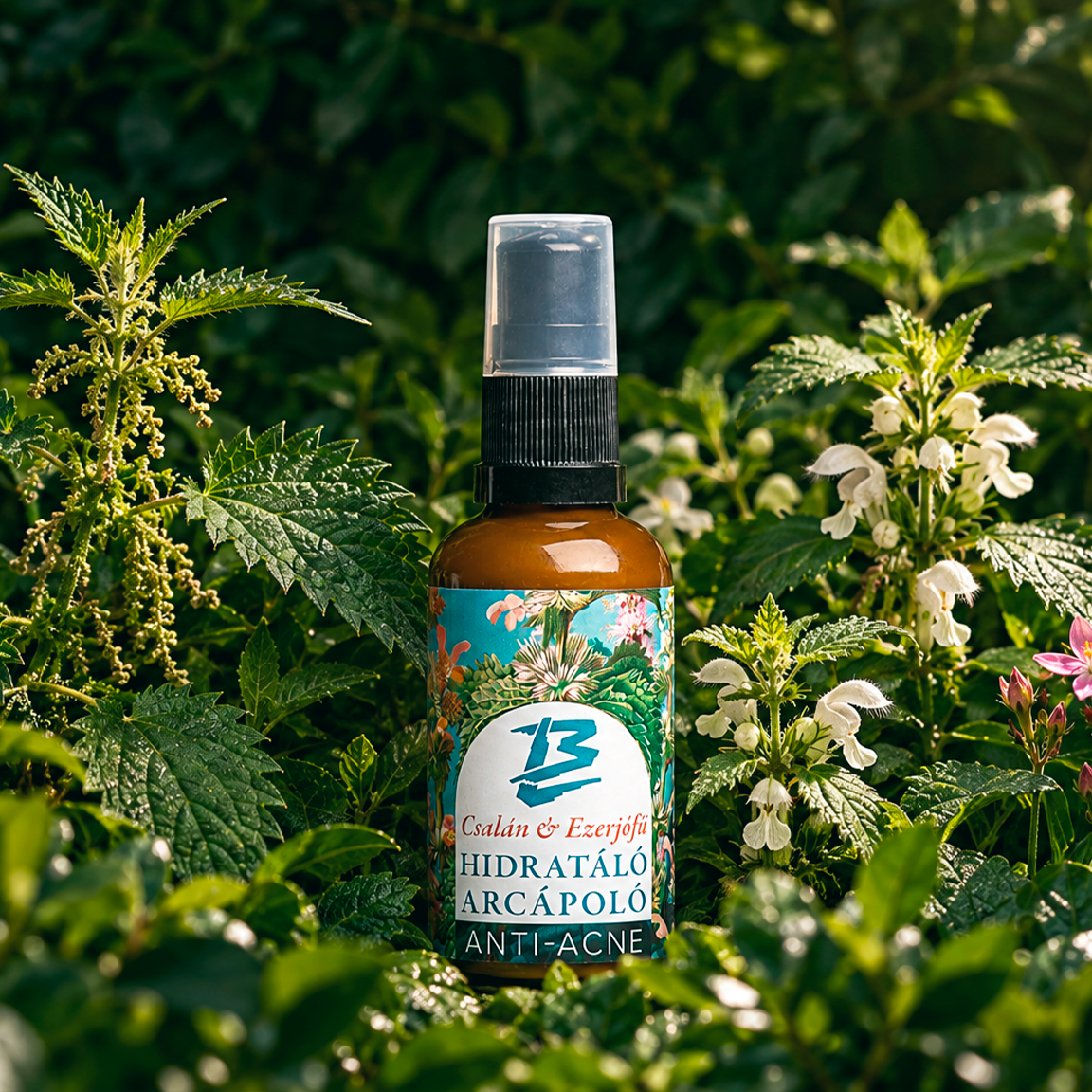Moisturizing face care for problem skin