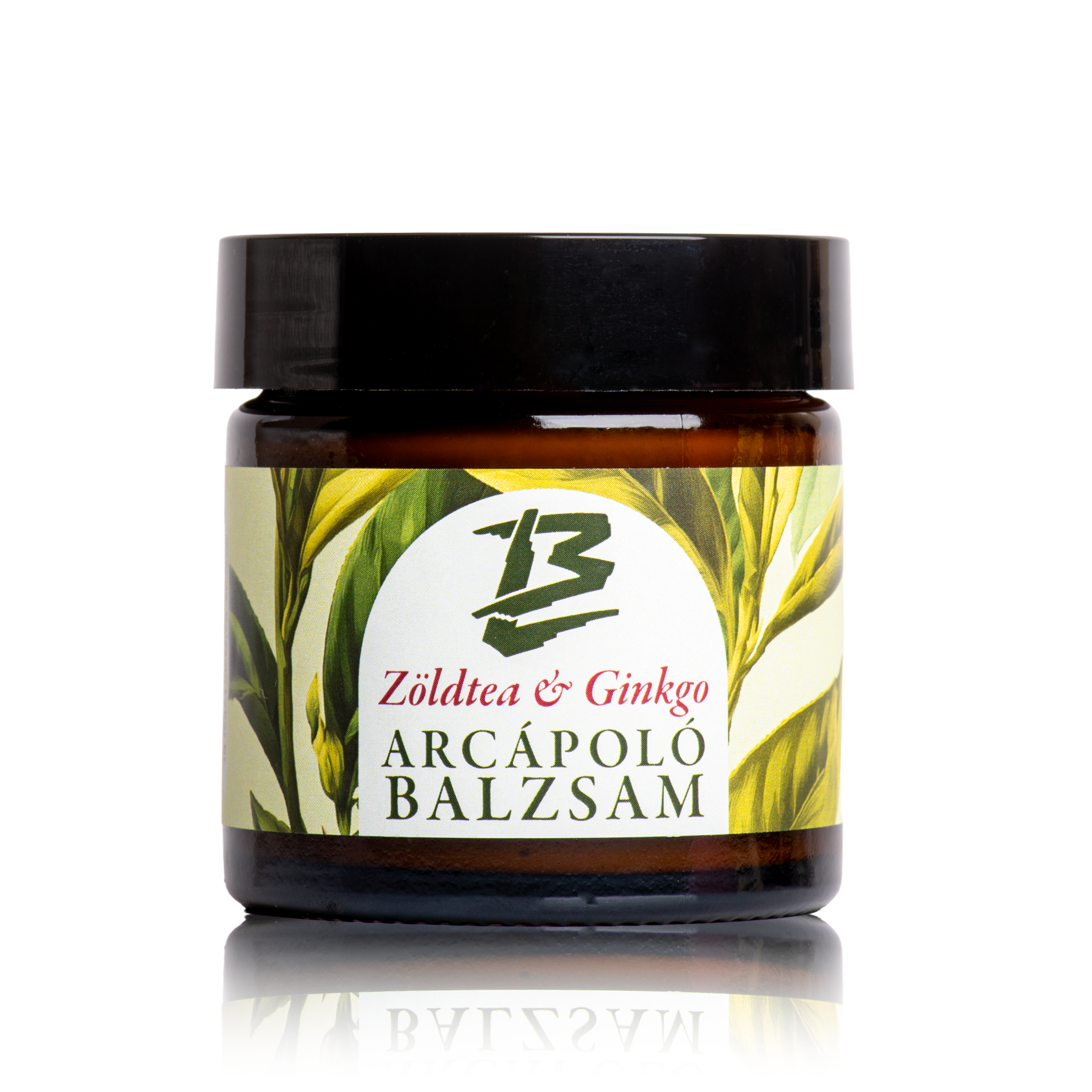 Green tea &amp; rosemary face care balm for mature skin