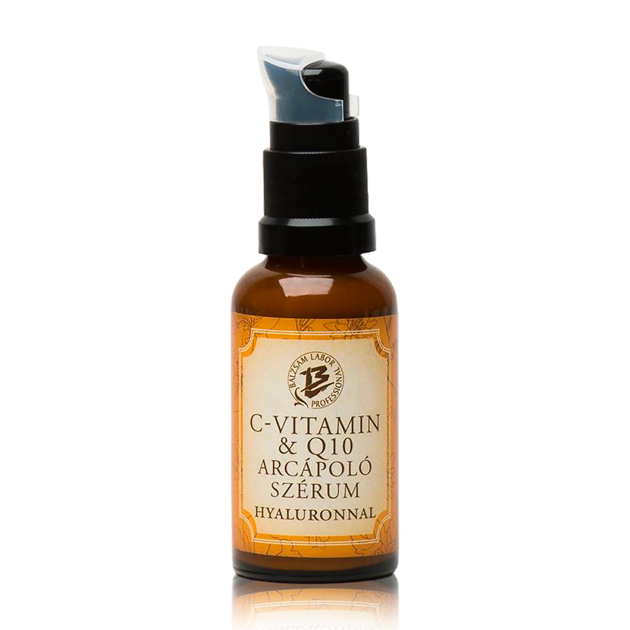 Vitamin C &amp; Q-10 facial serum with hyaluronic acid