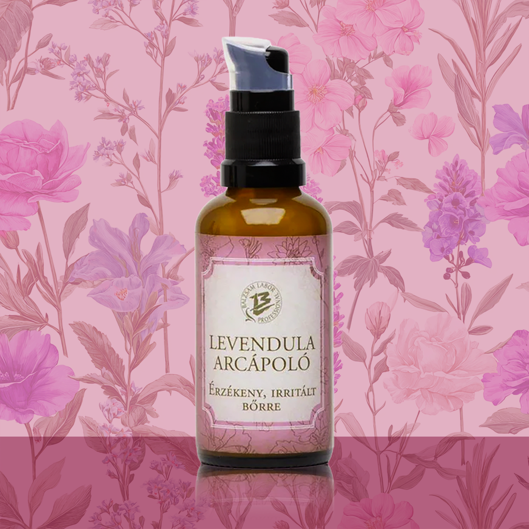 Lavender facial care For sensitive, irritated skin